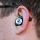 The Momentum True Wireless earbuds sure do fill up an ear.